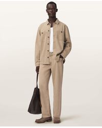 AllSaints - Drift Relaxed Fit Denim Jacket - Lyst