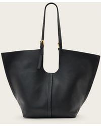 AllSaints - Ara Leather Tote Bag - Lyst