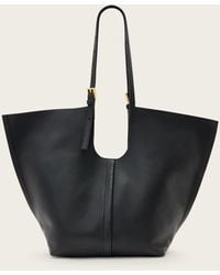 AllSaints - Ara Leather Tote Bag - Lyst