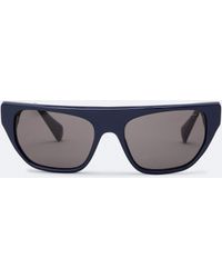 AllSaints - Carys Flat-Top Cat-Eye Sunglasses - Lyst