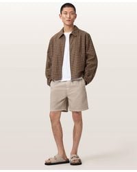 AllSaints - Flax Short Sleeve Ramskull T-Shirt - Lyst