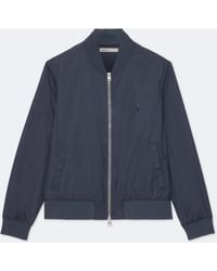 AllSaints - Abbot Slim-Fit Bomber Jacket - Lyst