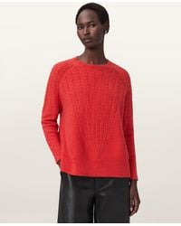 AllSaints - Kit Relaxed Fit Jumper - Lyst