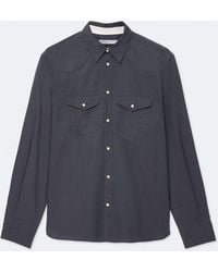 AllSaints - Kenil Regular-Fit Cotton-Poplin Shirt - Lyst