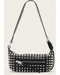 AllSaints - Vega Embellished Mini Shoulder Bag - Lyst