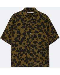 AllSaints - Leo Oversized Leopard-Print Shirt - Lyst