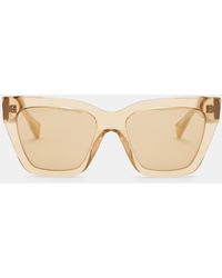 AllSaints - Minerva Square Cat Eye Sunglasses, - Lyst