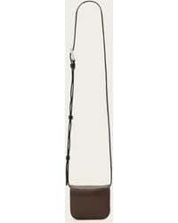 AllSaints - Maeve Leather Cardholder Crossbody - Lyst