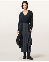 AllSaints - Lucille 2-In-1 Dress - Lyst