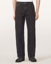 AllSaints - Mullen Straight Leg Denim Jeans - Lyst