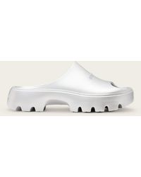 AllSaints - Eclipse Flatform Logo Sliders - Lyst