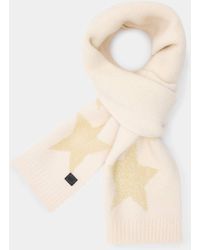 AllSaints - Star Tinsel Metallic Scarf - Lyst