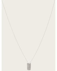 AllSaints - Jake Dog Tag Necklace - Lyst