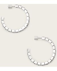 AllSaints - Gia Crystal Hoop Earrings - Lyst