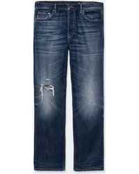 AllSaints - Destroy Loose-Straight Leg Jeans - Lyst