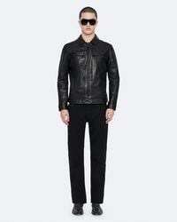 AllSaints - Luck Leather Jacket - Lyst