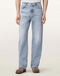 AllSaints - Cotton/Lyocell Mullen Straight Leg Loose Denim Jeans, /L30 - Lyst