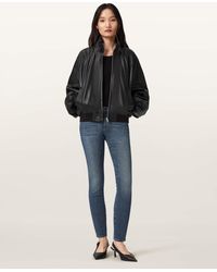 AllSaints - Miller Size Me Stretch Skinny Jeans - Lyst