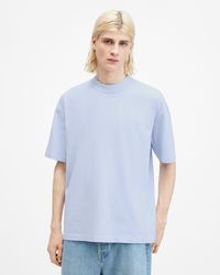 AllSaints - Isac Oversized Crew Neck T-shirt, - Lyst