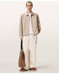 AllSaints - Trey Ramskull Cotton Jacket - Lyst