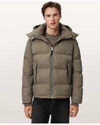 AllSaints - Marlo Ramskull Puffer Jacket - Lyst