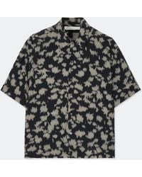 AllSaints - Leo Oversized Leopard-Print Shirt - Lyst