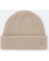 AllSaints - Bailey Wool Cuffed Beanie - Lyst