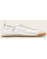 AllSaints - Kenny Leather Runner Sneakers - Lyst