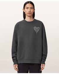 AllSaints - Trip Crew Neck Sweatshirt - Lyst