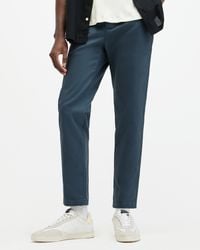 AllSaints - Walde Skinny Fit Chino Trousers, - Lyst