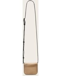 AllSaints - Maeve Leather Cardholder Crossbody - Lyst
