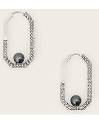 AllSaints - Ellie Crystal Earrings - Lyst