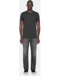 AllSaints - Tonic Crew Neck Slim Ramskull T-Shirt - Lyst