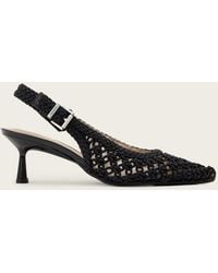 AllSaints - Slingback Pointed Toe Heels - Lyst