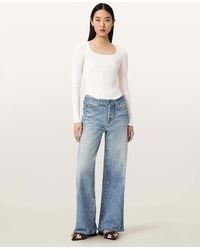 AllSaints - Cotton Kai Terry Trousers, /Us 2 - Lyst