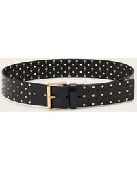 AllSaints - Lena Leather Studded Belt - Lyst
