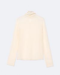AllSaints - Kumi High-Neck Silk Top - Lyst