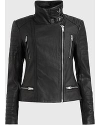 All Saints Steine Leather Jacket