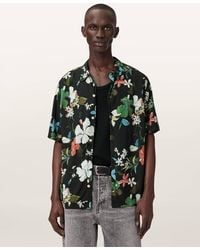 AllSaints - Koh Chang Oversized Shirt - Lyst
