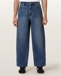 AllSaints - Orbit Slouch Denim Jeans - Lyst