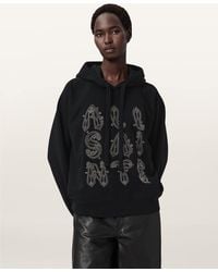 AllSaints - Ella Oversized Talon Hoodie - Lyst