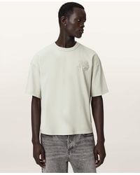 AllSaints - Insignia Short Sleeve Cotton T-Shirt - Lyst