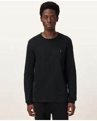 AllSaints - Brace Long Sleeve Tonic Crew T-shirt - Lyst