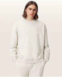 AllSaints - Asher Ramskull Oversized Sweatshirt - Lyst