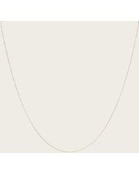 AllSaints - Jay Ball Sterling Medium Ball Necklace - Lyst