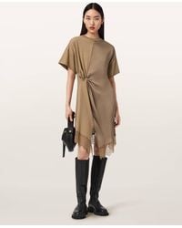 AllSaints - Cotton Lana Lace Mini Dress, /Us 2 - Lyst