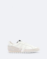 AllSaints - Leather Liam Sneakers - Lyst