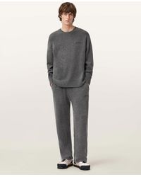 AllSaints - Odessa Embroidered Sweatpants - Lyst