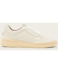 AllSaints - Regan Leather Low Top Sneakers - Lyst