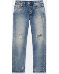AllSaints - Destroy Slim-Straight Leg Jeans - Lyst